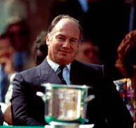 H.H. the Aga Khan, founder of the Costa Smeralda