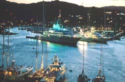 Dusk in Porto Cervo Marina