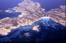 One of the islands of the Costa Smeralda